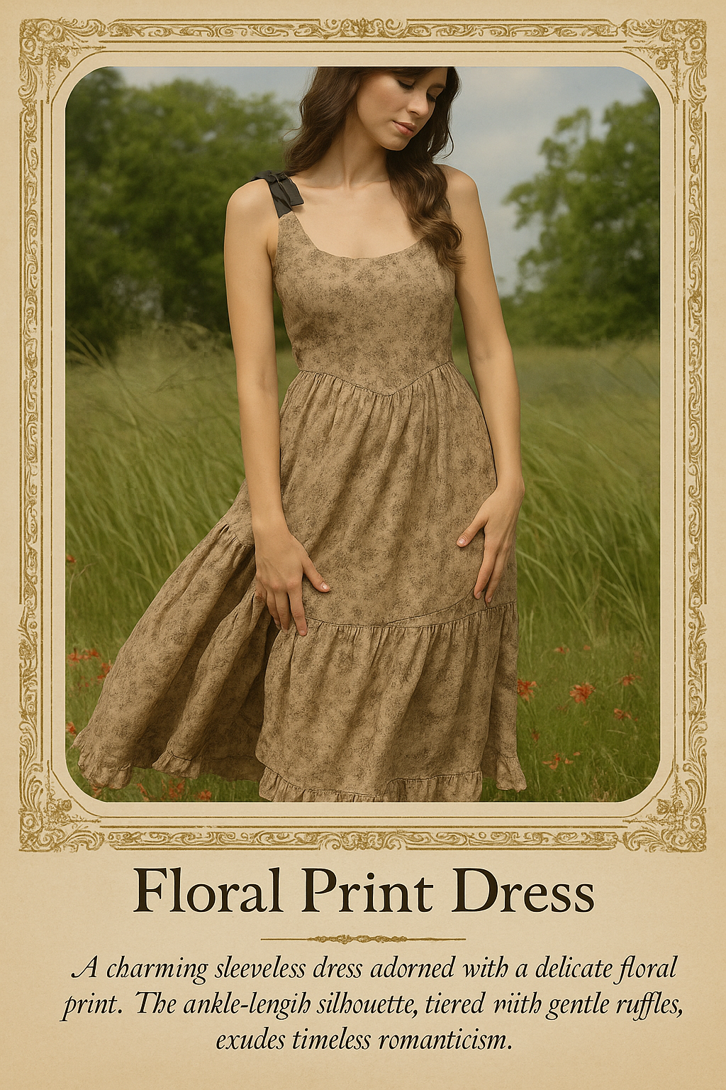 Austen Pinafore Dress, 1869
