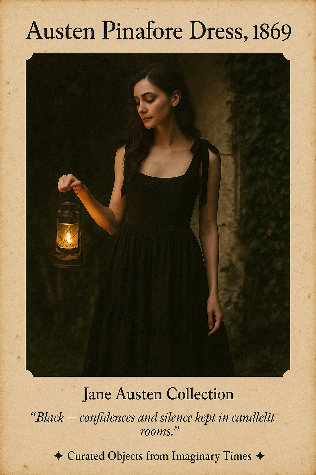 Austen Pinafore Dress, 1869