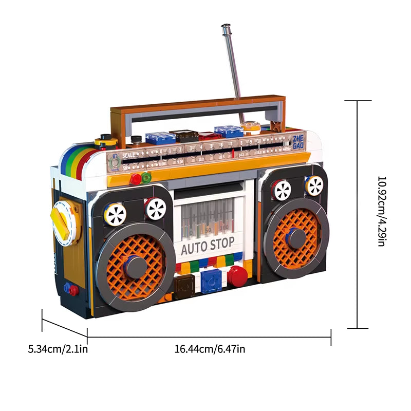 Retro Radio Building Blocks, 1984