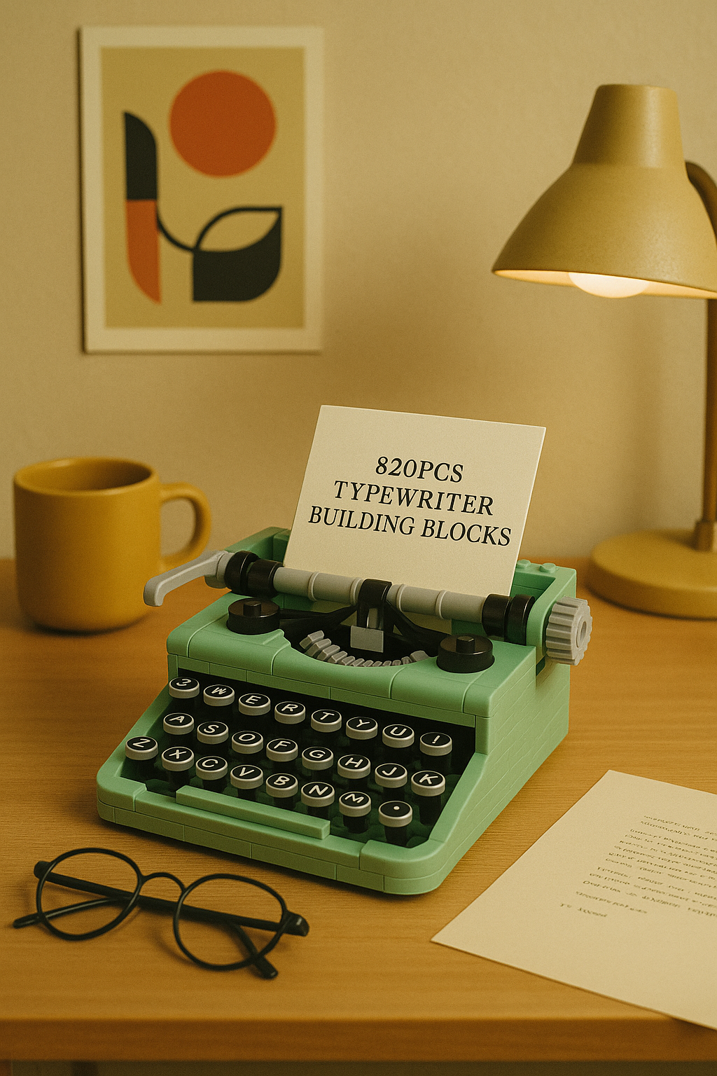Typewriter Building Blocks, 1967