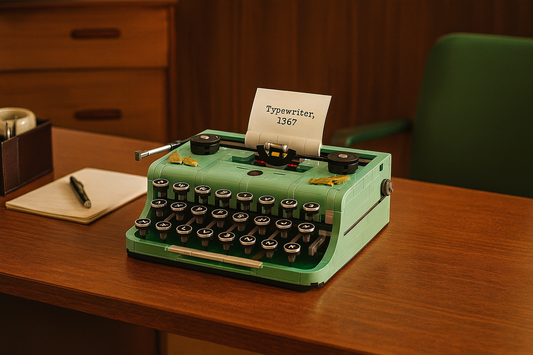 Typewriter Building Blocks, 1967