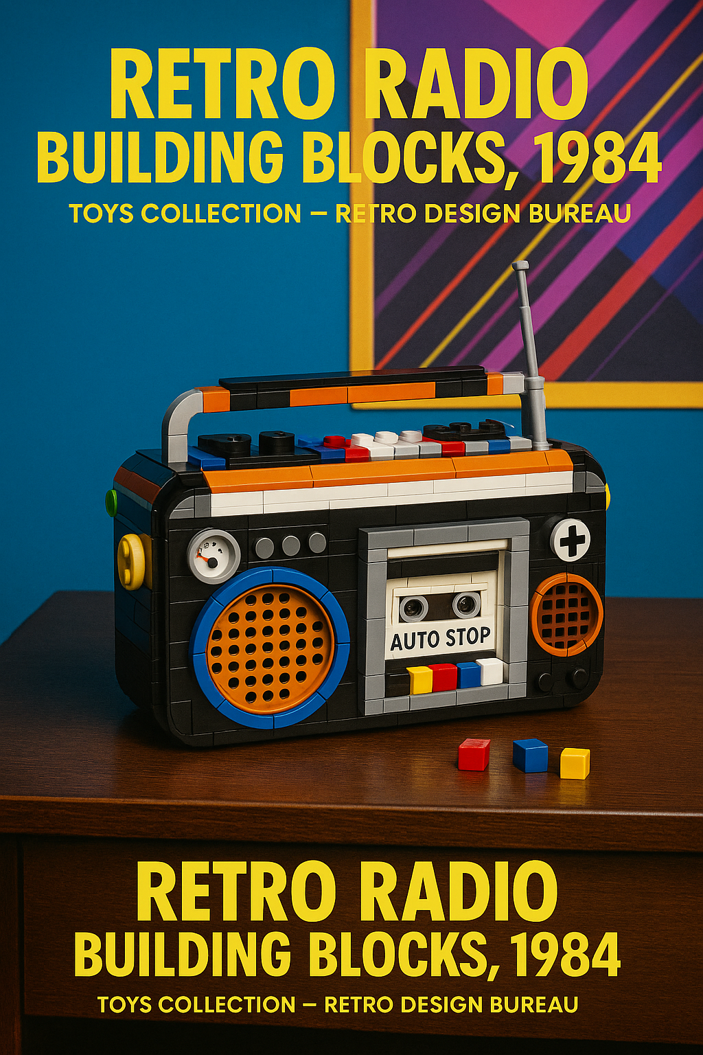 Retro Radio Building Blocks, 1984