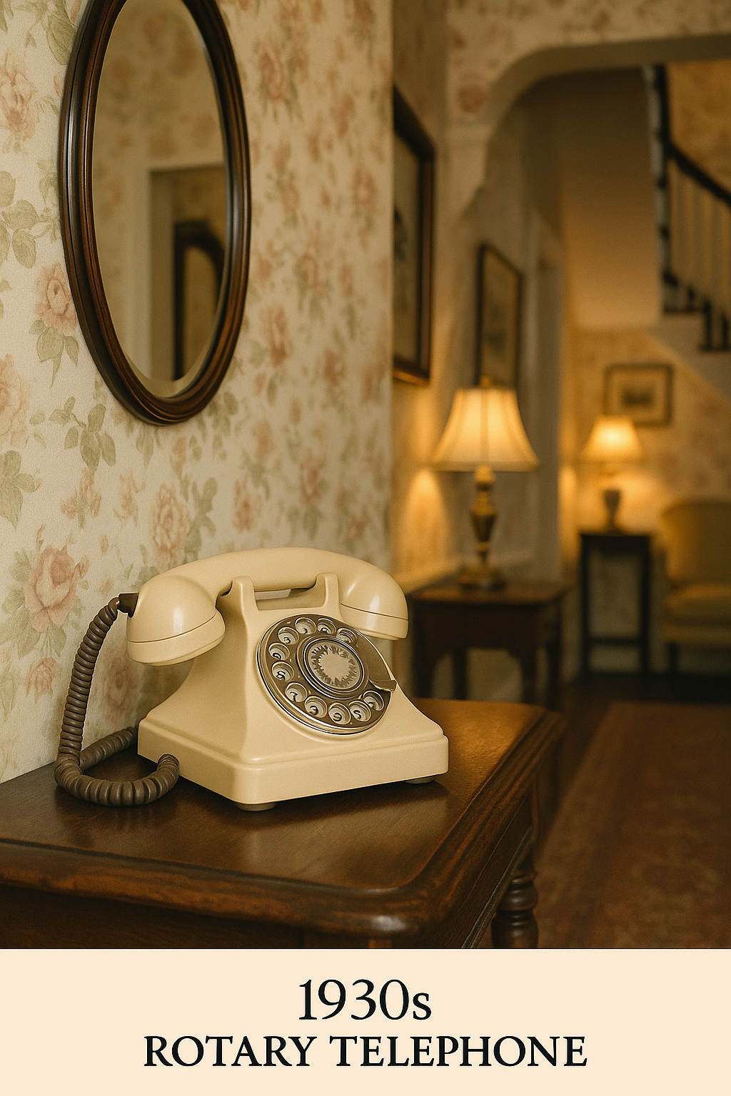 Rotary Landline Telephone, 1930s
