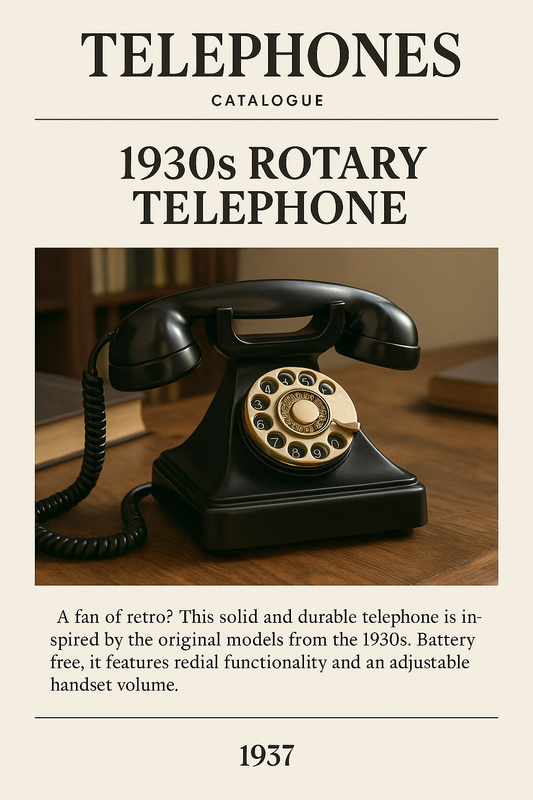 Rotary Landline Telephone, 1930s
