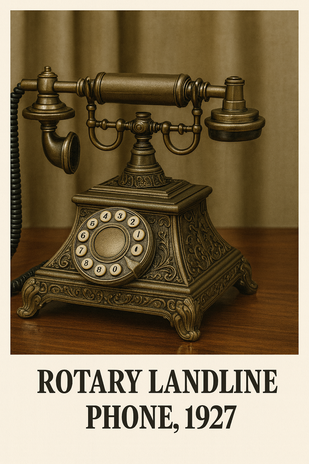 Rotary Landline Phone, 1927