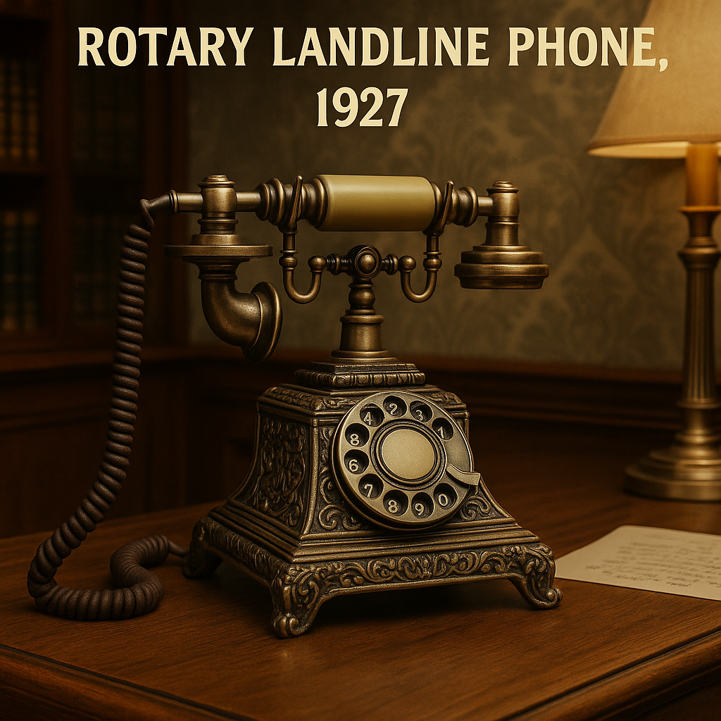 Rotary Landline Phone, 1927
