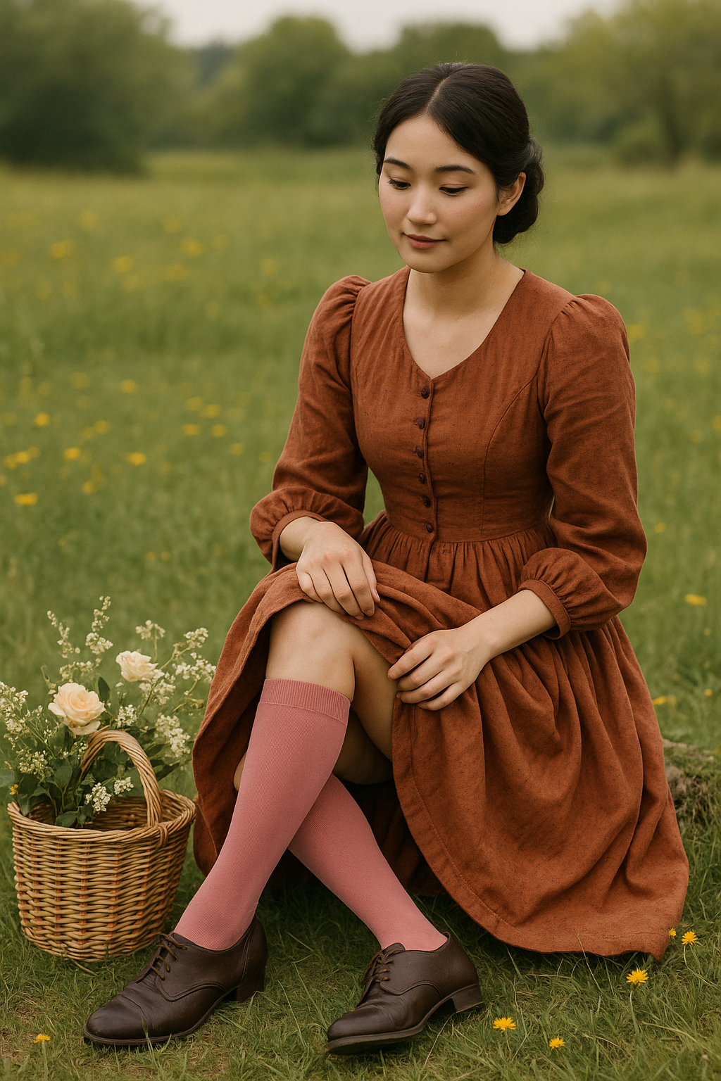 Regency Long Stockings, 1813