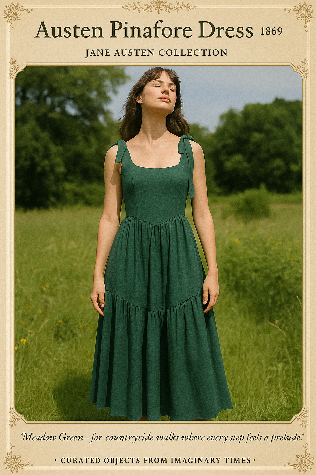 Austen Pinafore Dress, 1869