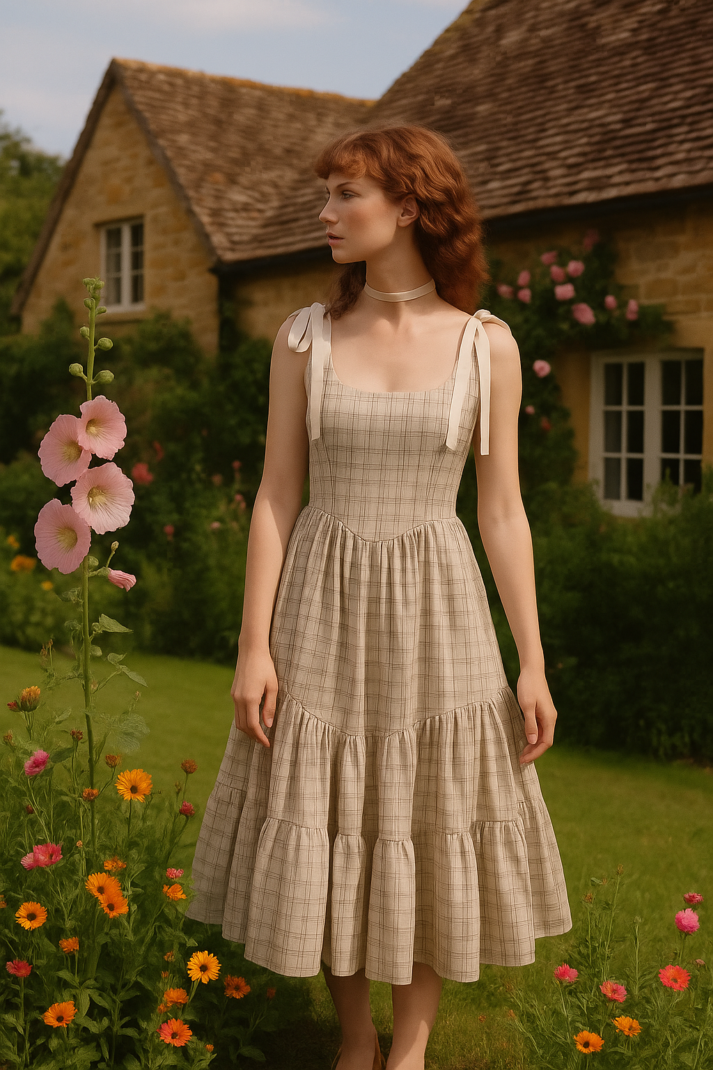 Austen Pinafore Dress, 1869