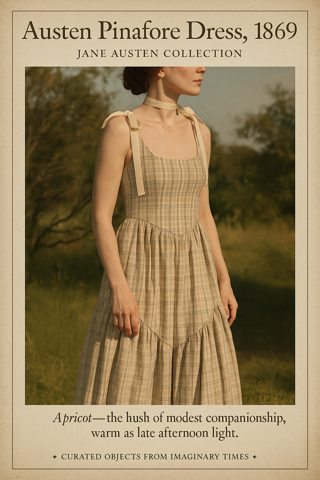Austen Pinafore Dress, 1869