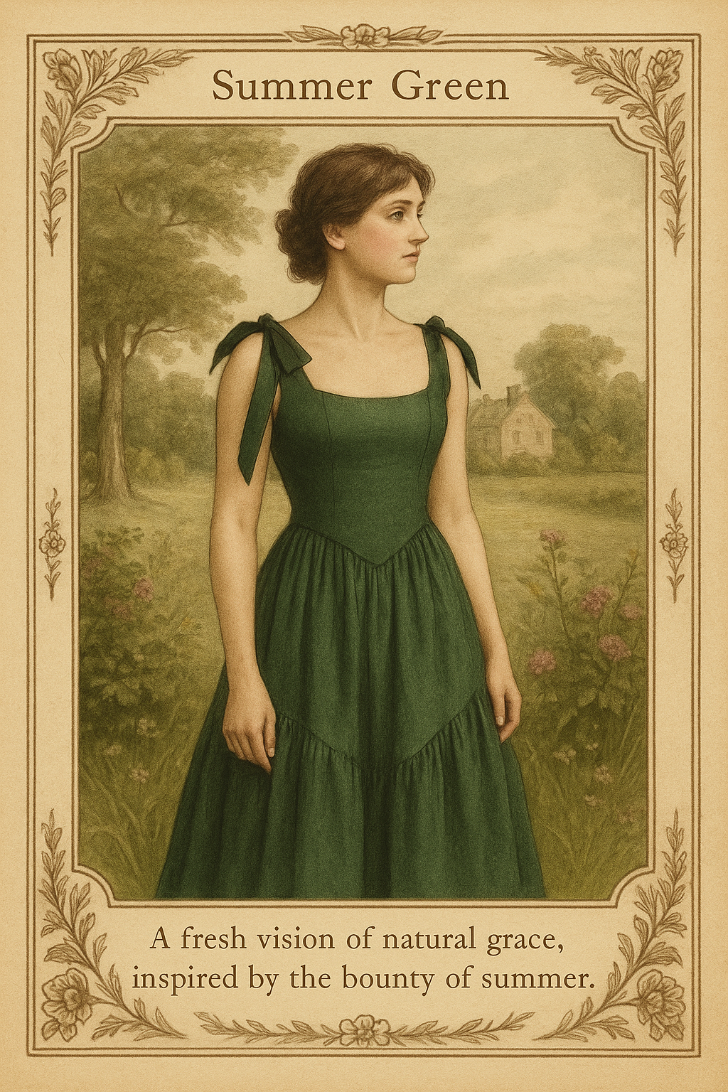 Austen Pinafore Dress, 1869