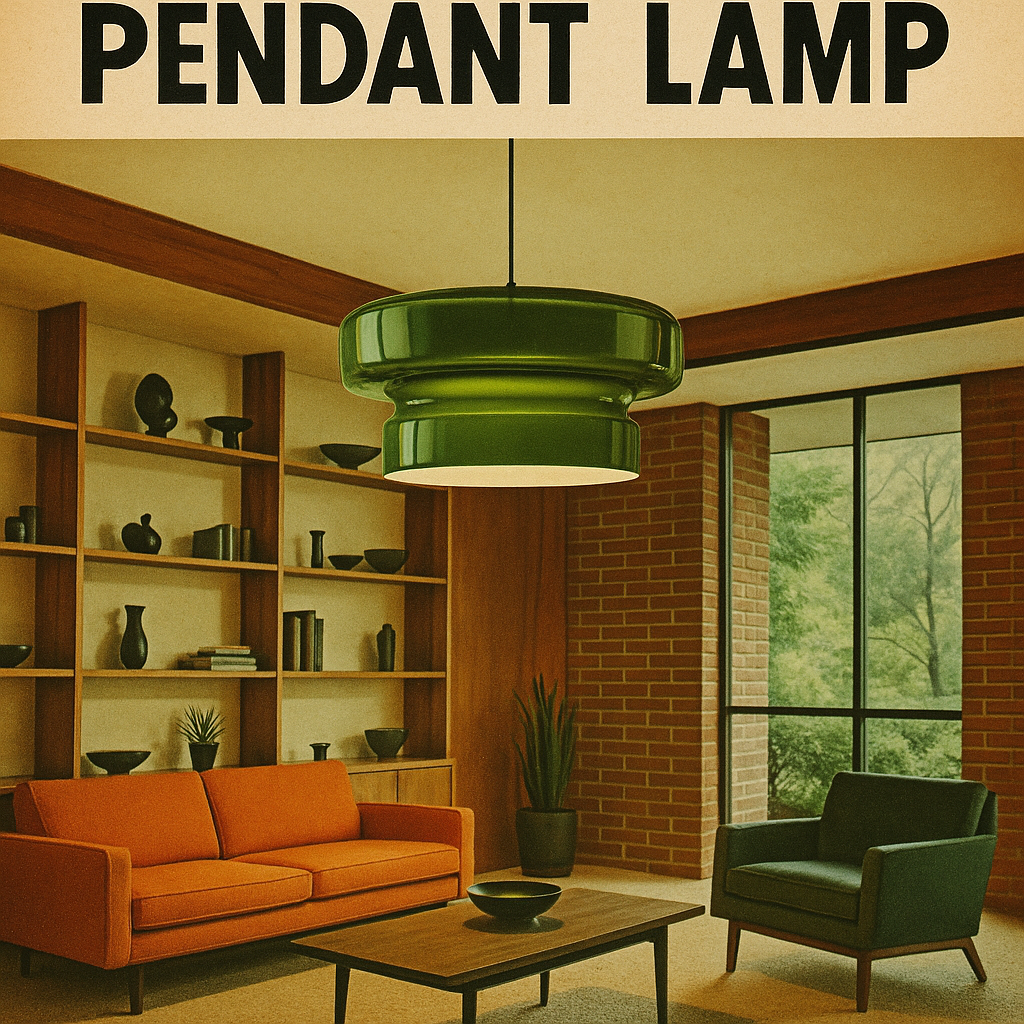 Green Glow Pendant, 1942
