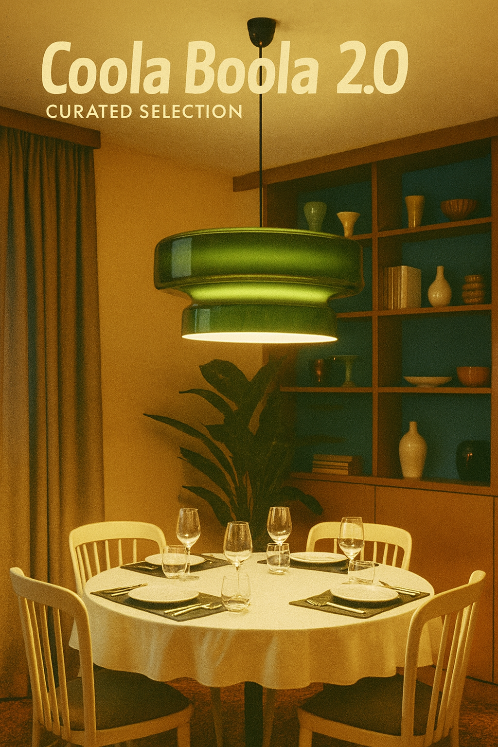 Green Glow Pendant, 1942